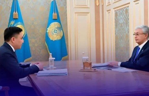 Мемлекет басшысы Шымкент қаласының әкімі Ғабит Сыздықбековті қабылдады
